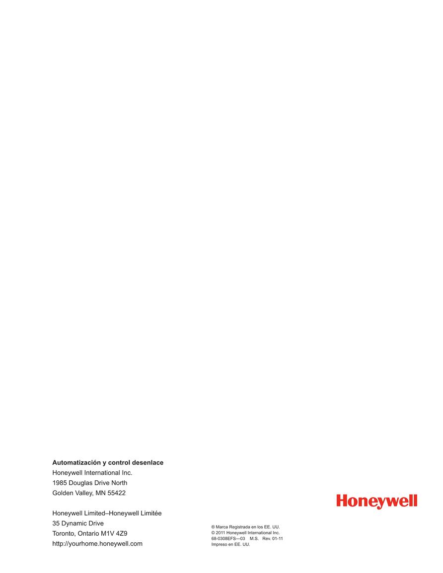  Honeywell 68 0308EFS 03