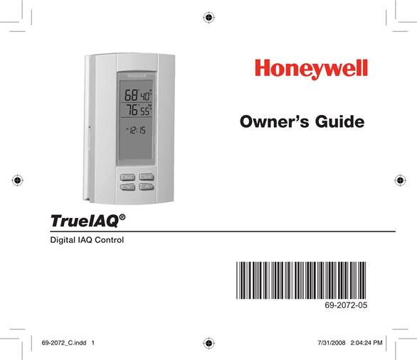  Honeywell 69 2072 05