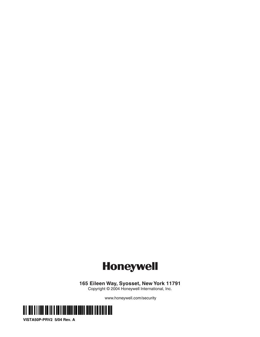  Honeywell AdemcoVistaSeriesCommercialBurglaryPartitionedSecuritySystemWithScheduling