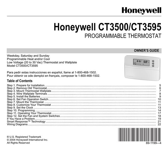  Honeywell CT3595