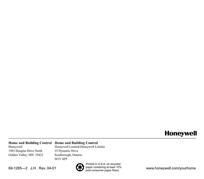  Honeywell CT3650