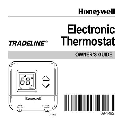  Honeywell ElectronicThermostat