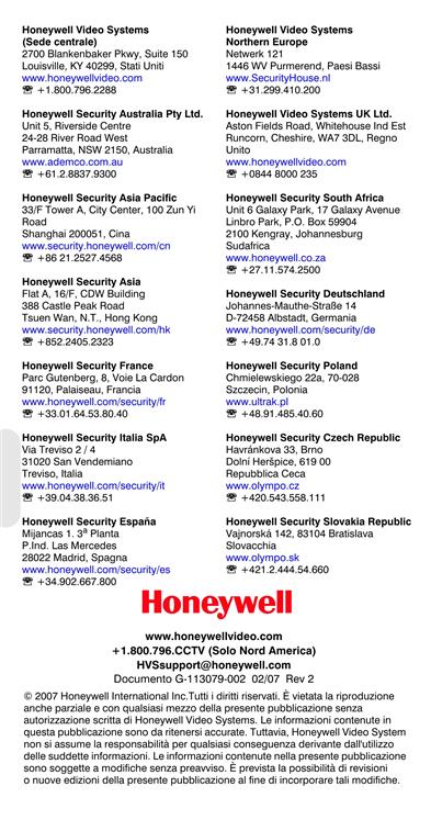  Honeywell HCD484L