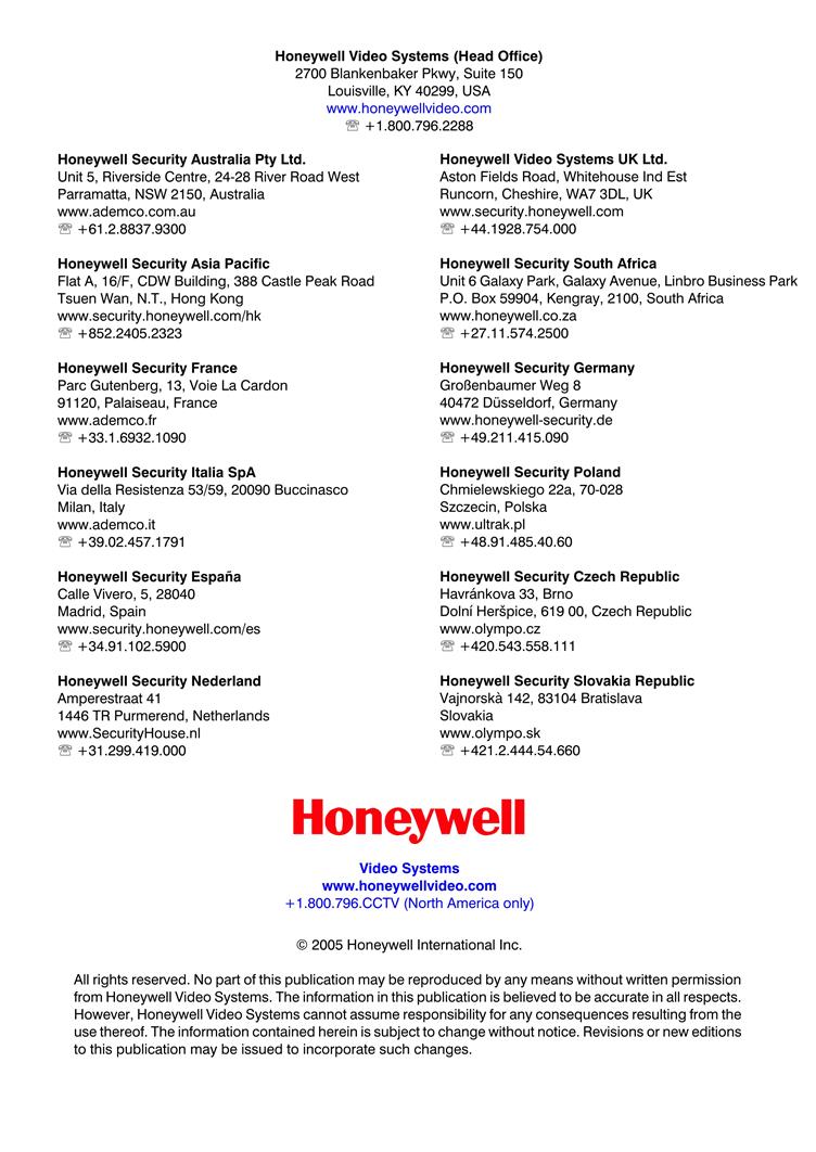  Honeywell HRHD410