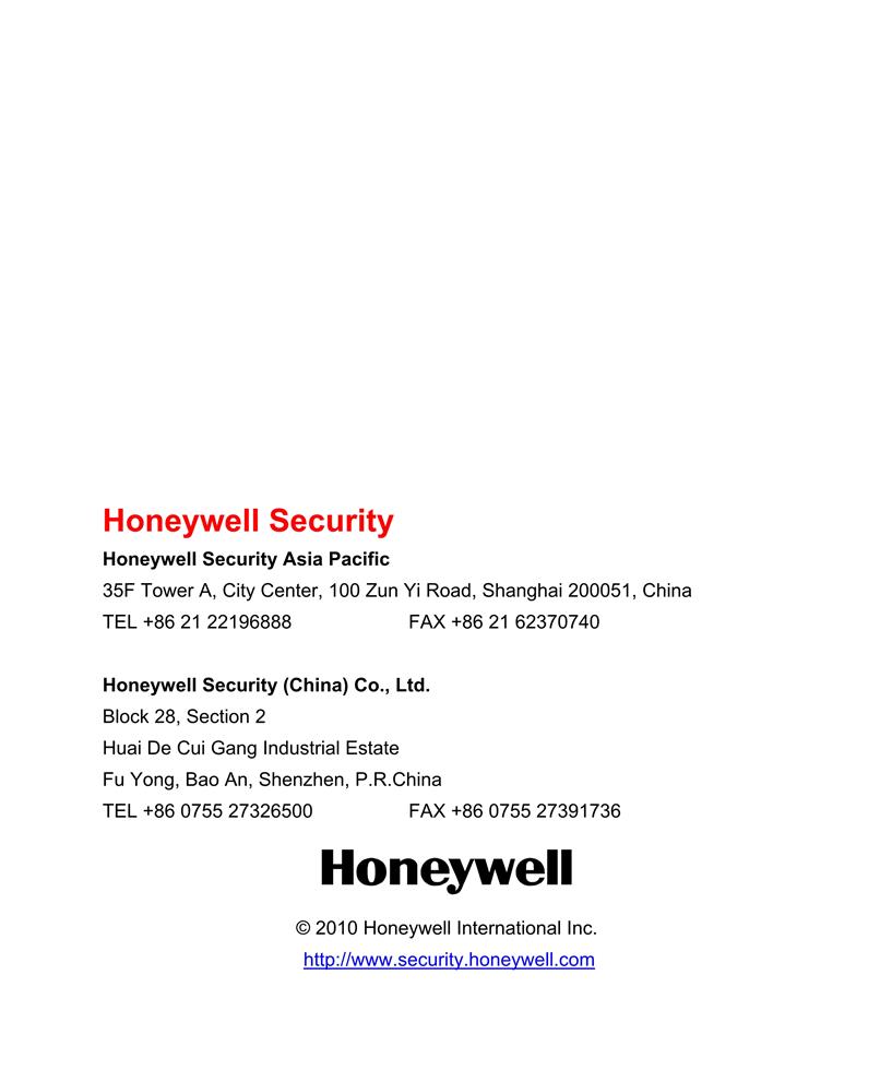  Honeywell HSVR 04