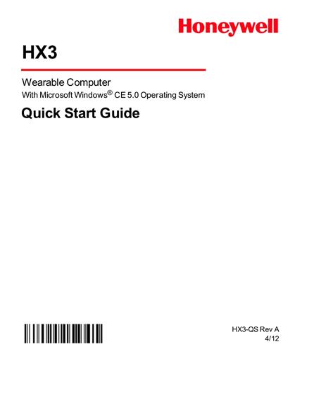  Honeywell HX3 QS