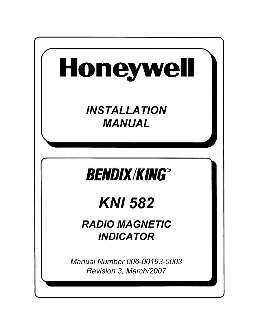  Honeywell KNI582