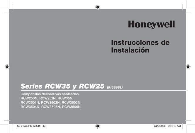  Honeywell RCW35