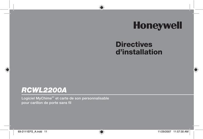  Honeywell RCWL2200A
