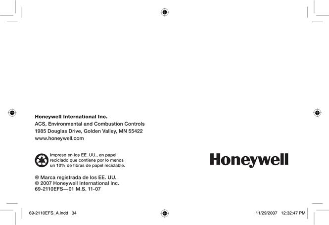 Honeywell RCWL2205