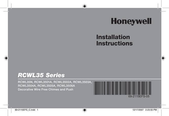  Honeywell RCWL3501A