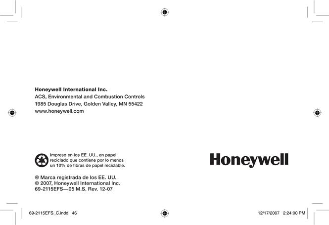  Honeywell RCWL3505A