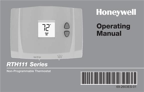  Honeywell RTH111B1016E1