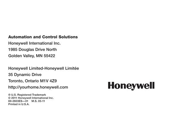  Honeywell RTH111B1016E1