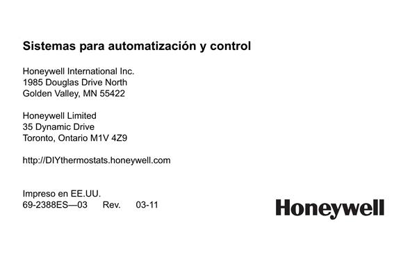 Honeywell RTH221