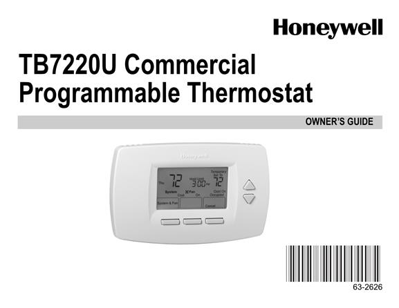  Honeywell TB7220U