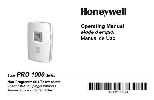  Honeywell TH1100D