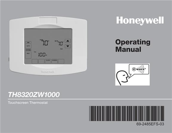  Honeywell TH8320ZW1000