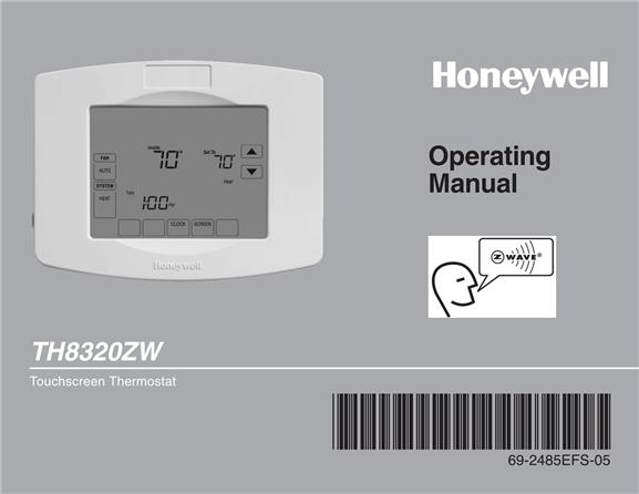  Honeywell TH8320ZW