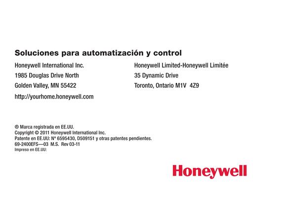  Honeywell TH8321U1097