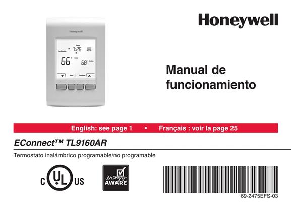  Honeywell TL9160AR