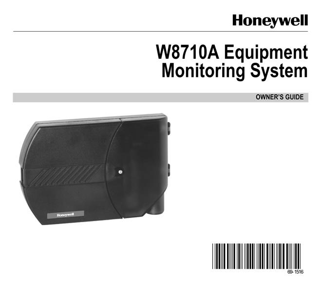  Honeywell W8710A
